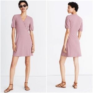 Madewell cross front button dress
